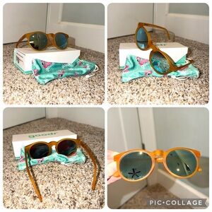 Goodr Sunglasses "Freshly Baked Man Buns" circle G